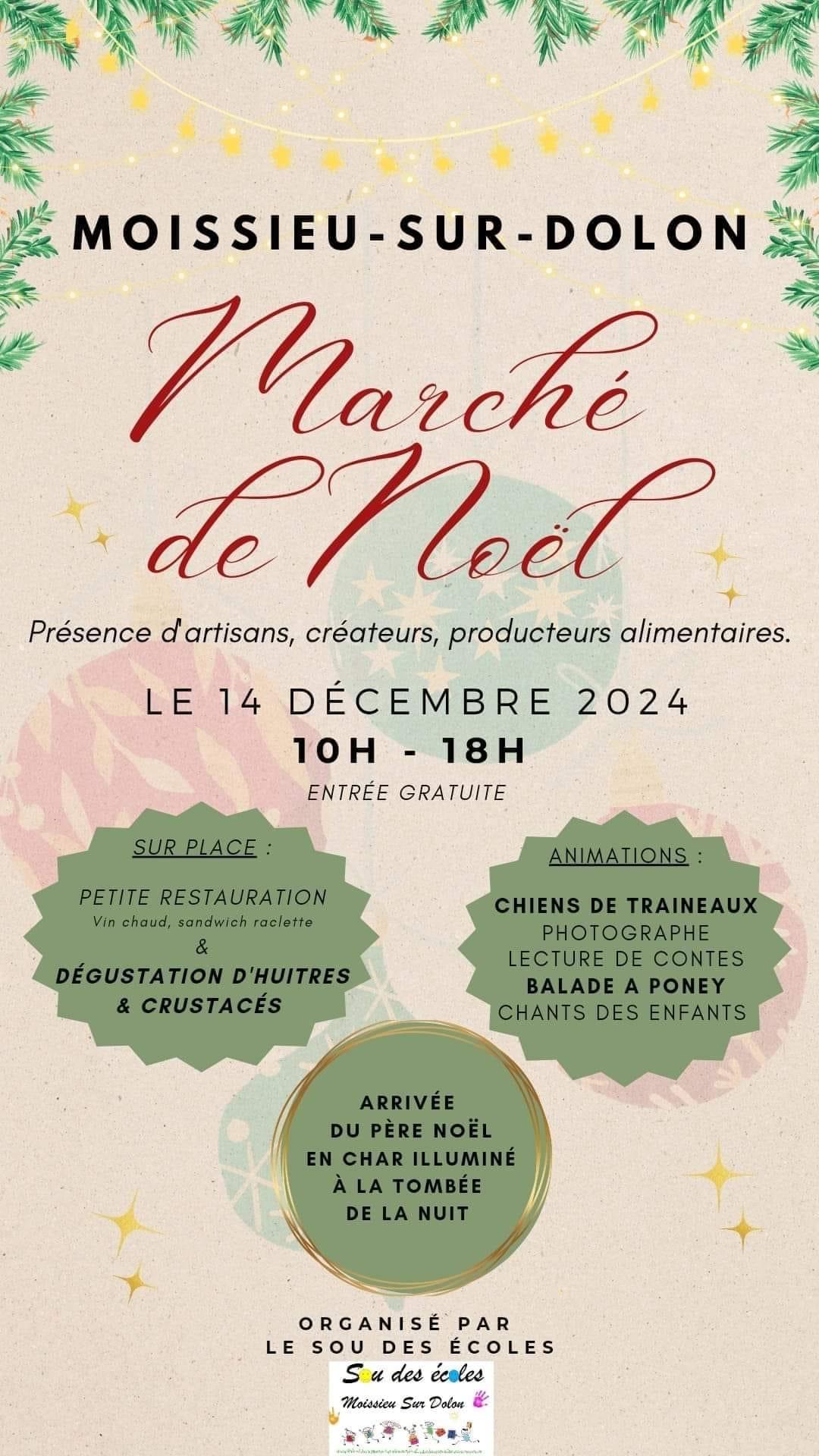 Image de couverture - Marché de Noël du sou des écoles