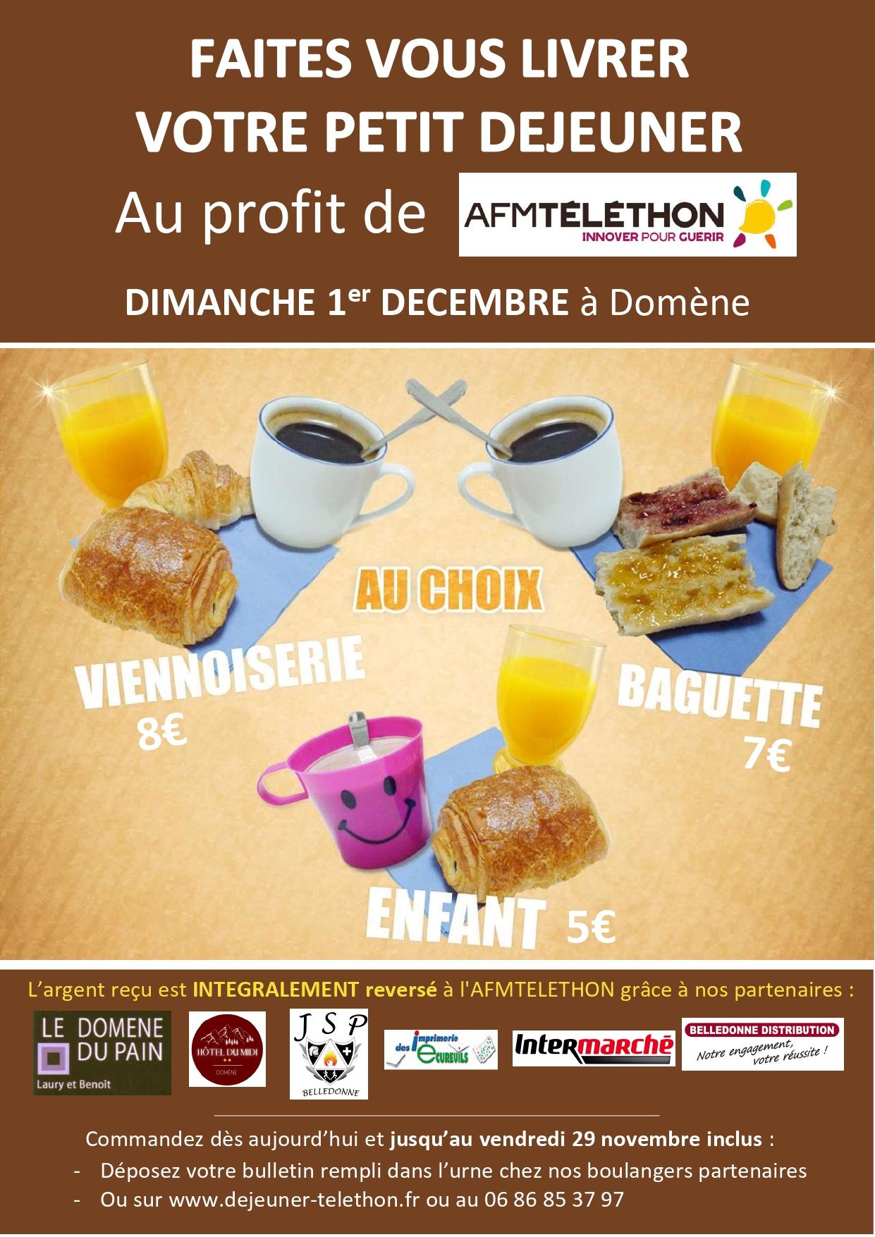 Image de couverture - Un petit dej pour le Téléthon