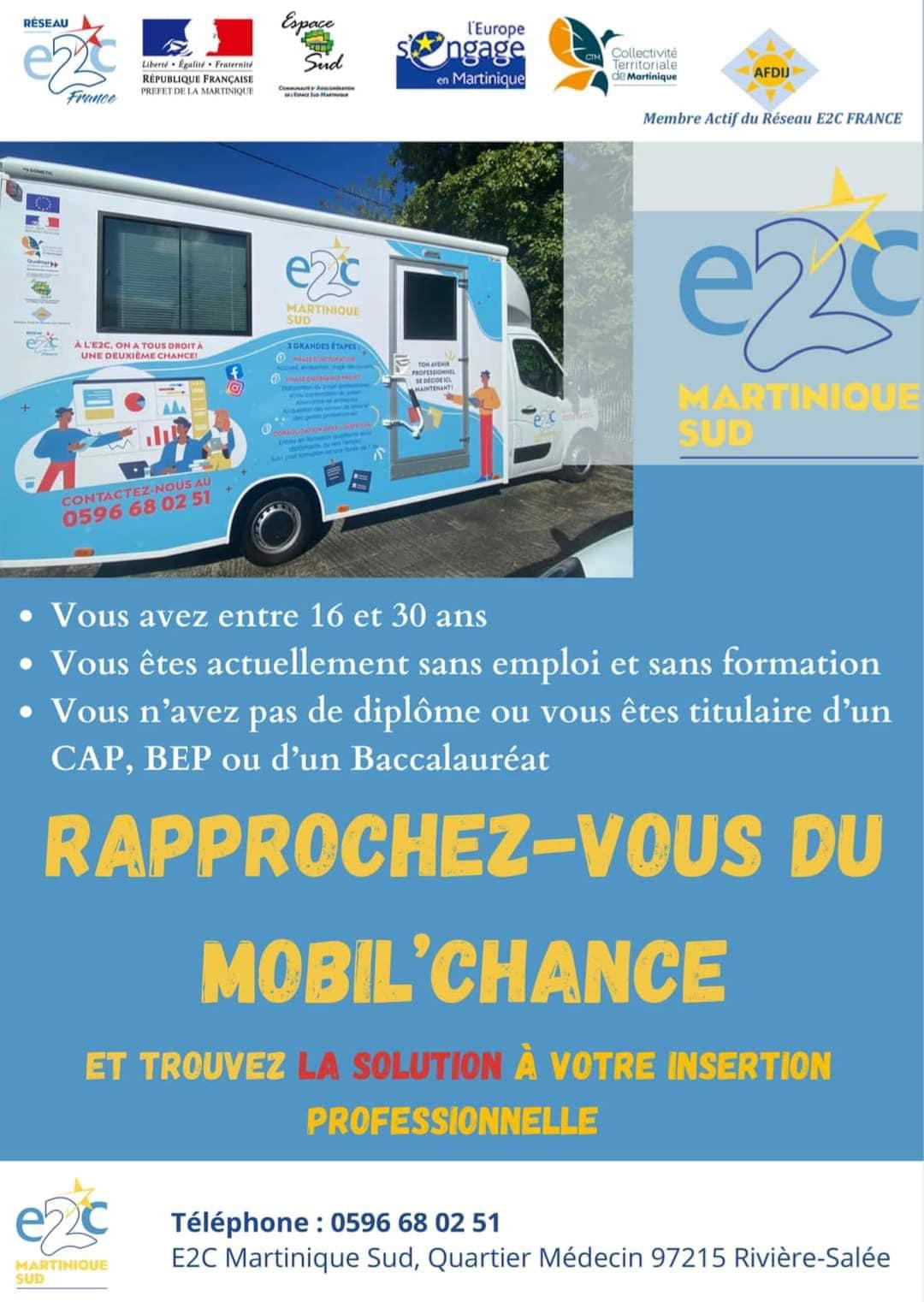 Image de couverture - Le bus de l'insertion professionnelle des jeunes E2C