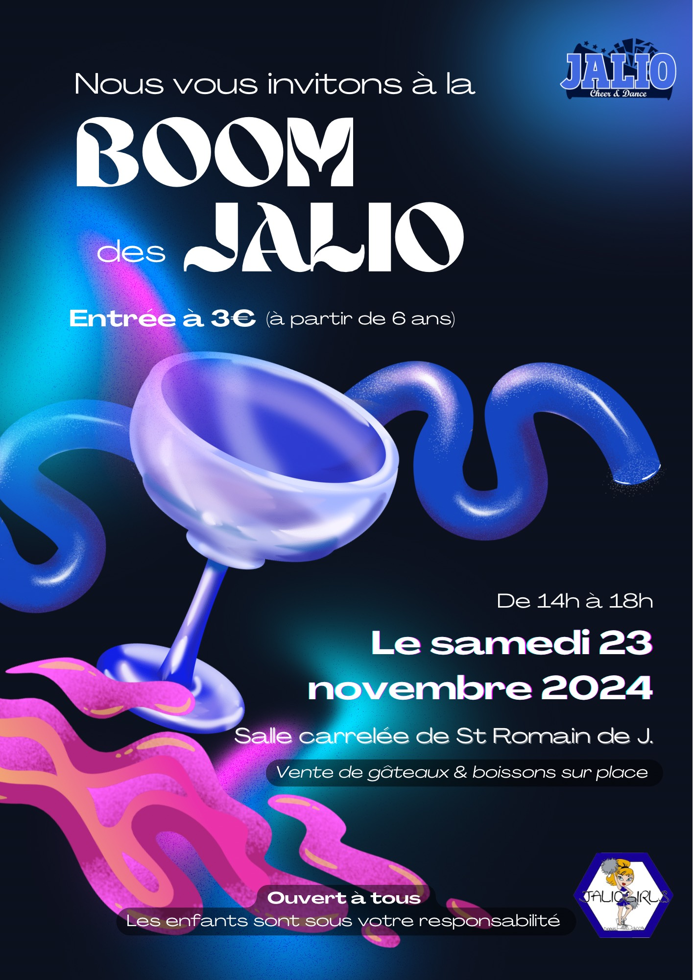 Image de couverture - JALIO CHEER & DANCE: BOOM 23/11