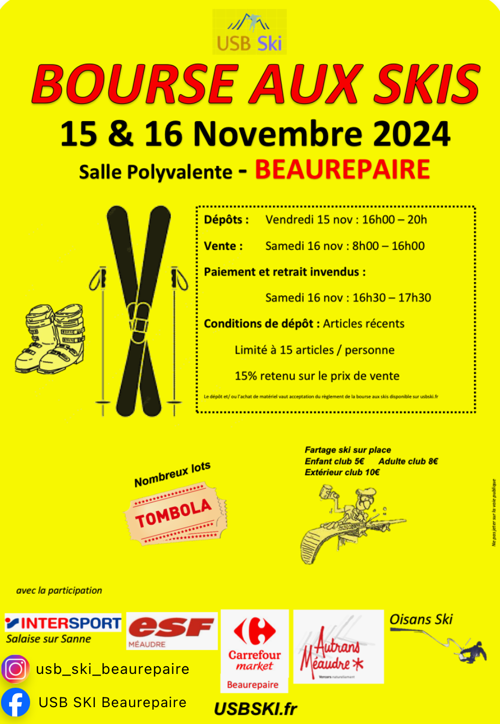 Image de couverture - BOURSE AUX SKIS