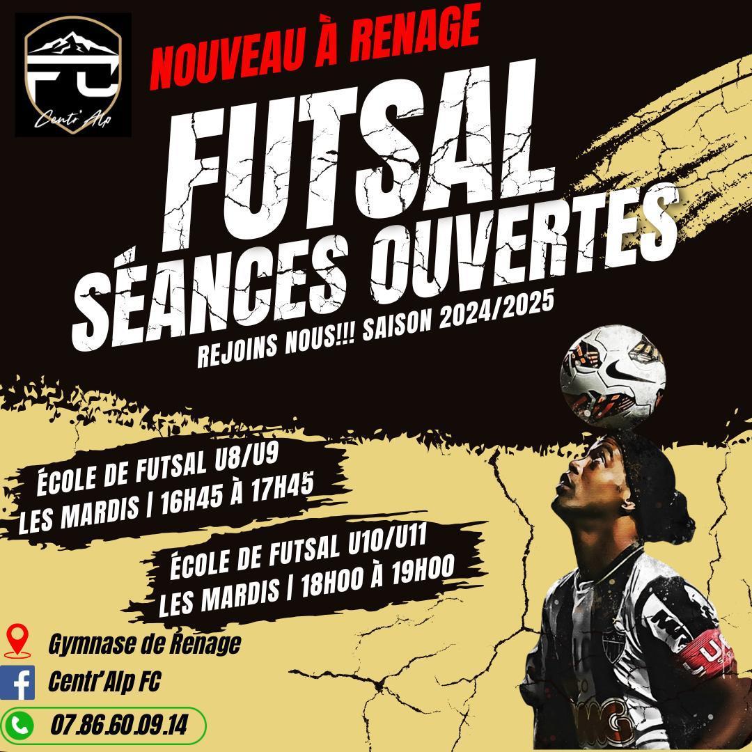 Image de couverture - [⚽️NOUVEAU SUR RENAGE - CLUB DE FUTSAL]