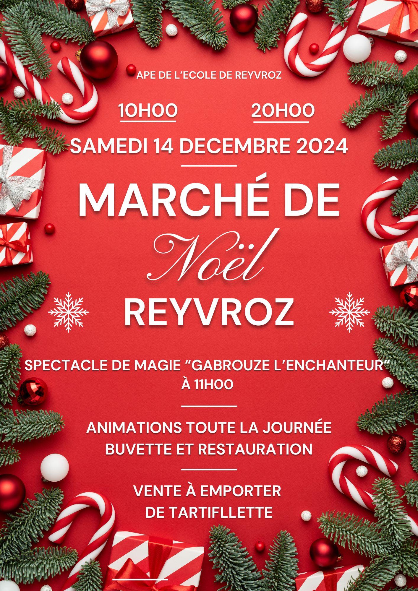 Image de couverture - Marché de Noël de l'APE de Reyvroz