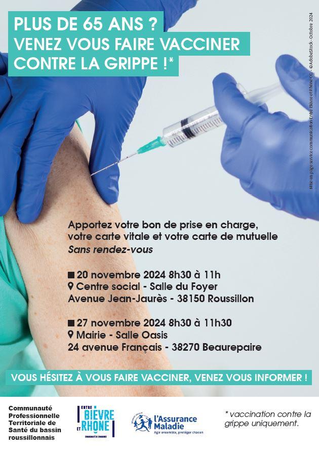 Image de couverture - VACCIN CONTRE LA GRIPPE