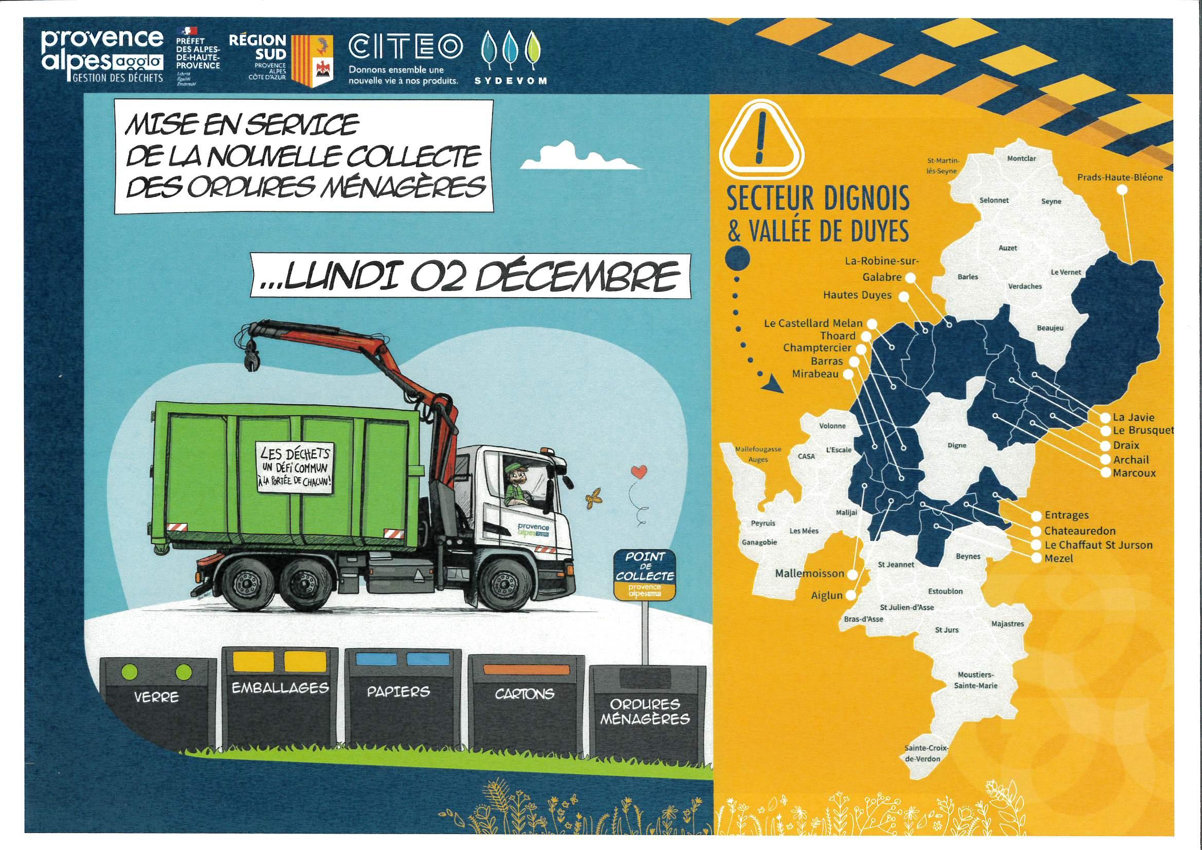 Image de couverture - [ZERO DECHETS] les nouveaux containers de tri et d'OM seront en service le ...