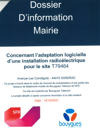 Image de couverture - dossier d'information sur l'accord cadre de mutualisation d'une partie des réseaux de téléphonie mobile de Bouygues Telecom et SFR