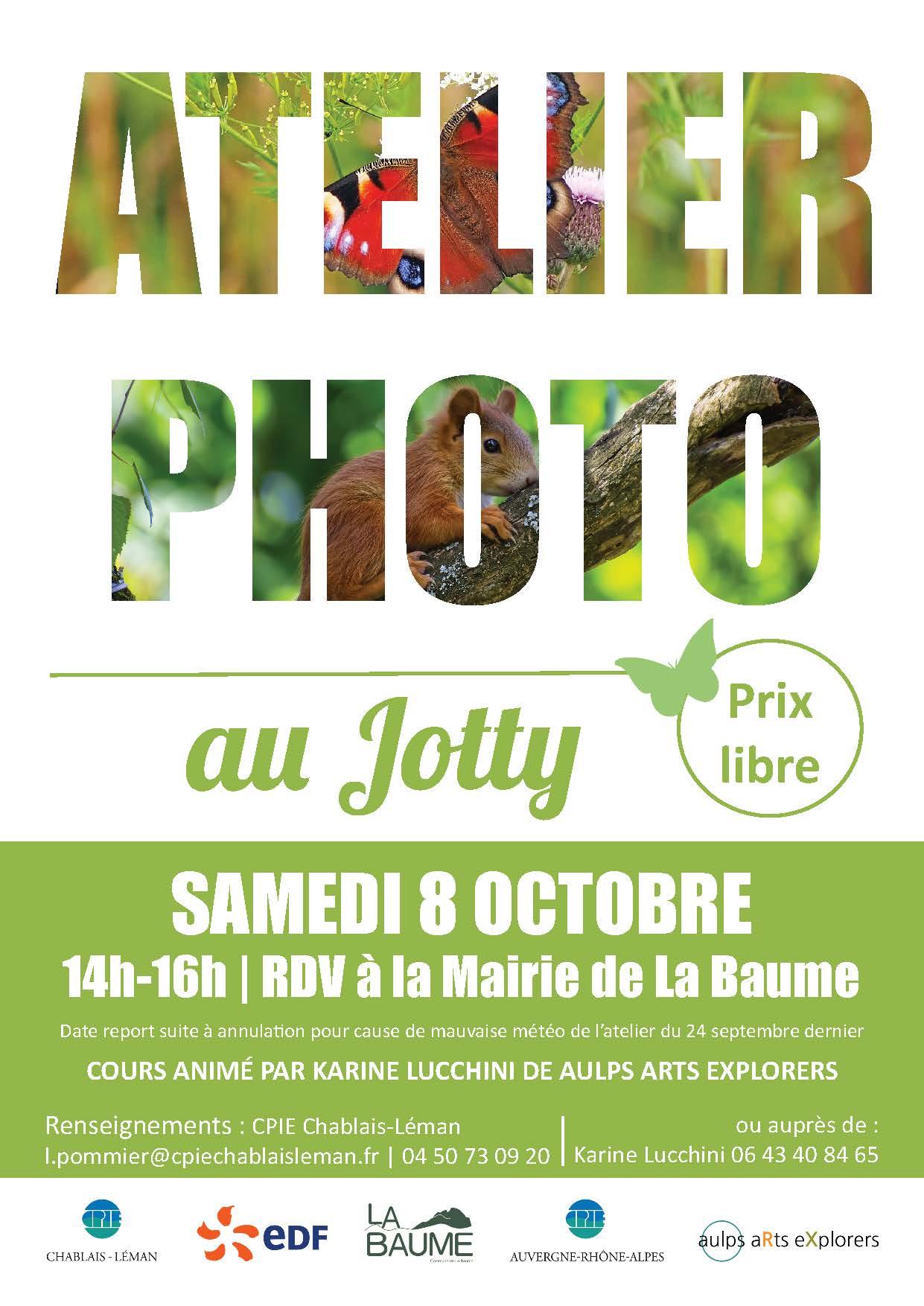 Image de couverture - Atelier photo nature au Jotty