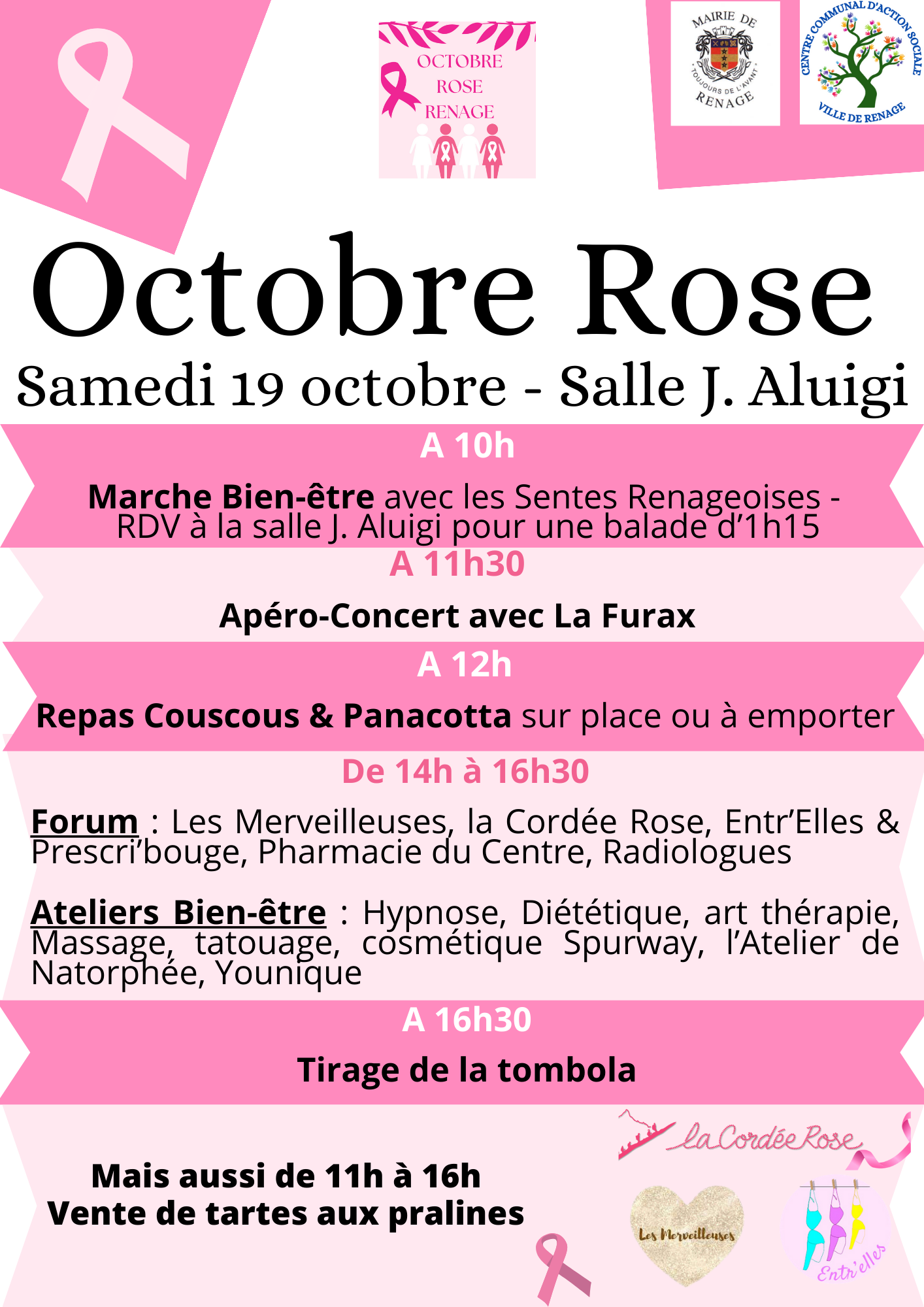 Image de couverture - 🎀OCTOBRE ROSE  - JOURNÉE DE CLOTURE 🎀