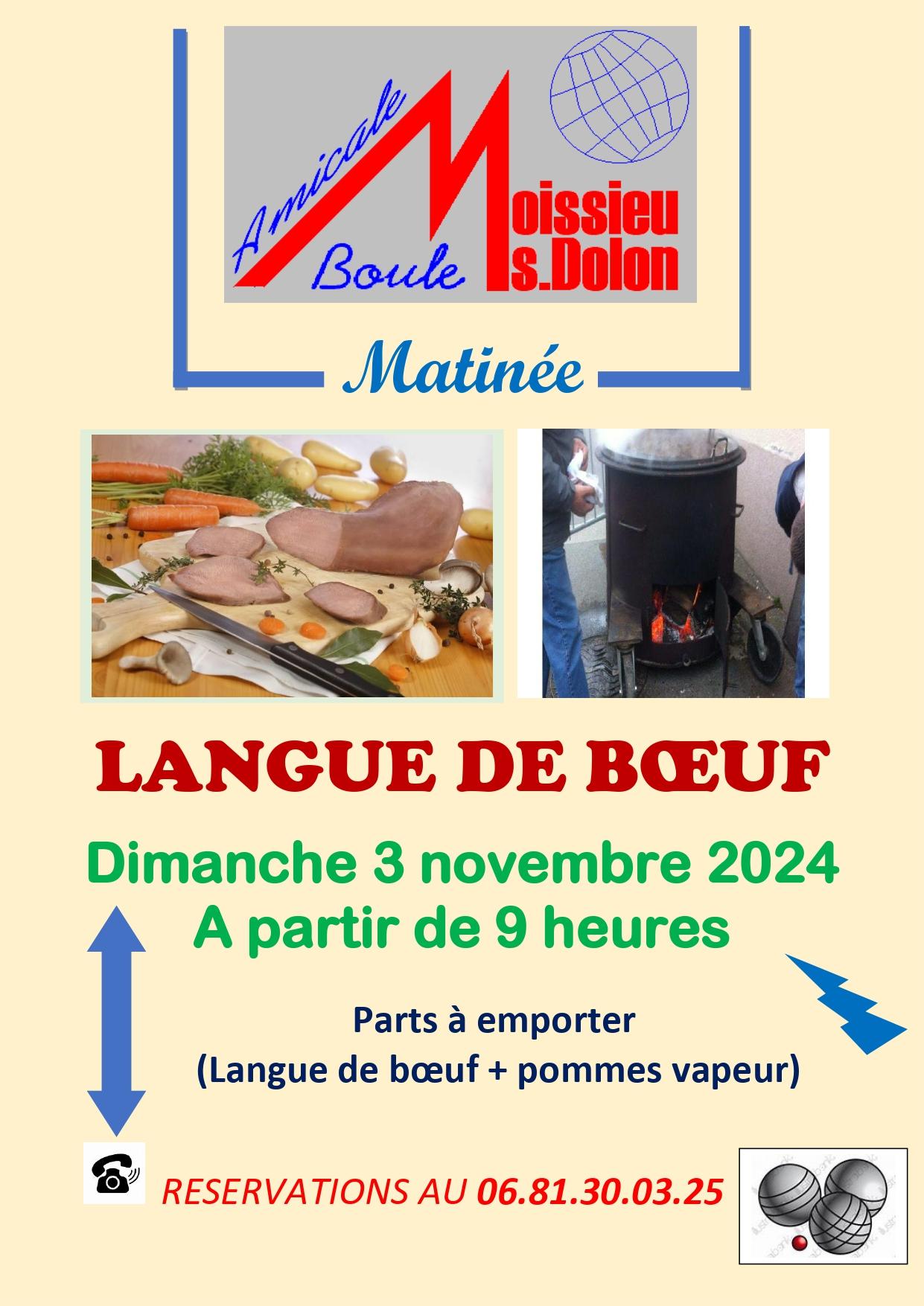 Image de couverture - Langue de boeuf de l’Amicale Boule Moissieu dur Dolon