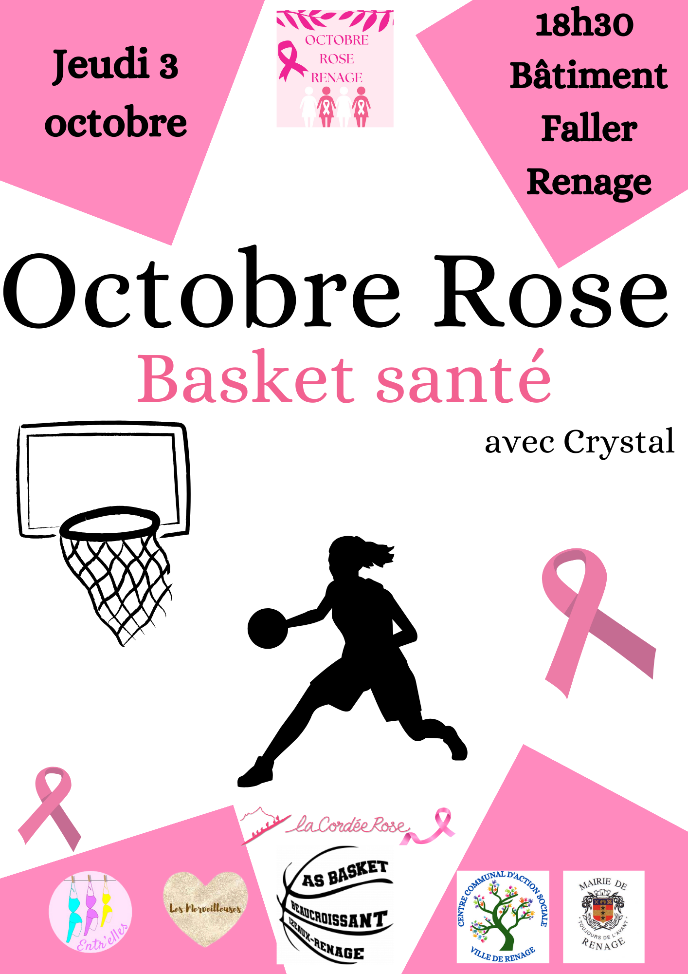 Image de couverture - 🎀[OCTOBRE ROSE - BASKET SANTÉ]🏀