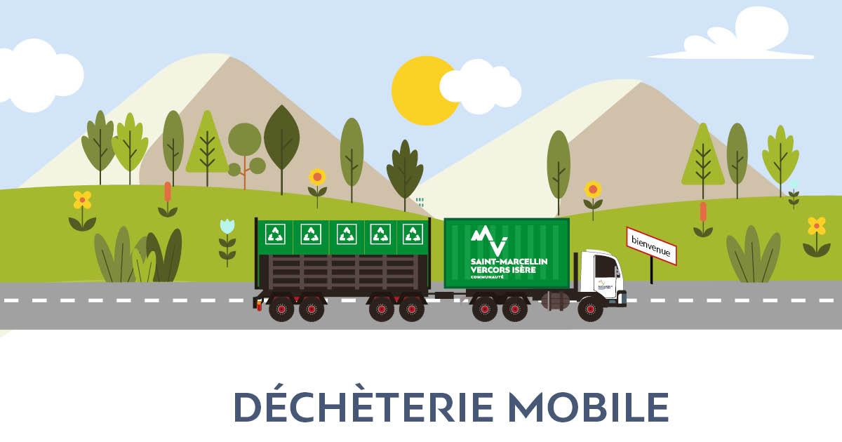 Image de couverture - La déchèterie mobile au mois de novembre 2024