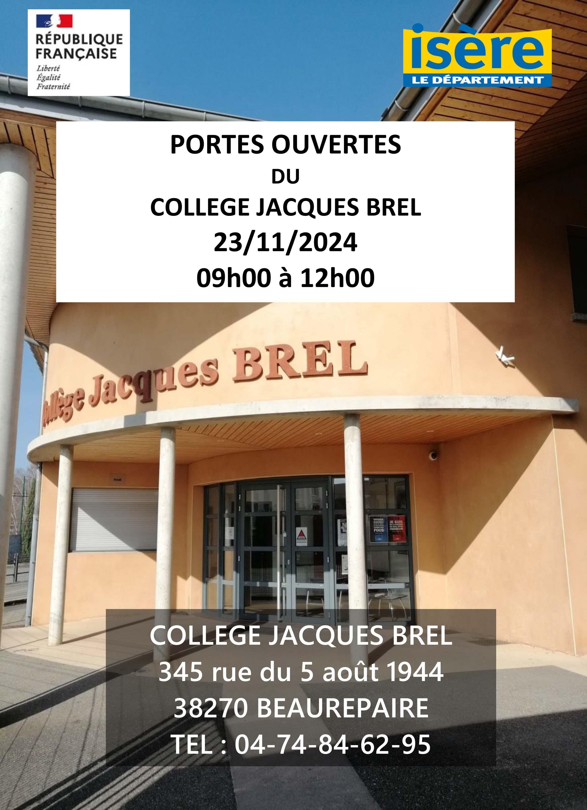 Image de couverture - COLLÈGE JACQUES BREL