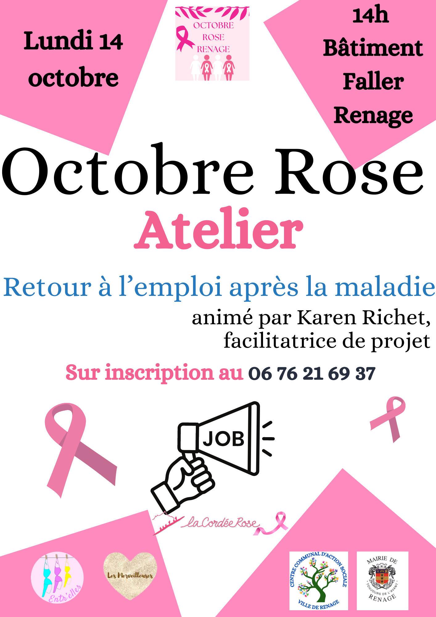 Image de couverture - [🎀OCTOBRE ROSE - ATELIERS🎀]