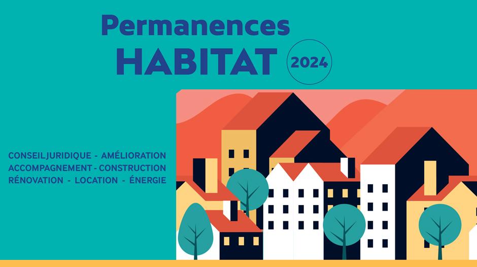 Image de couverture - Les permanences HABITAT au mois de novembre 2024 /