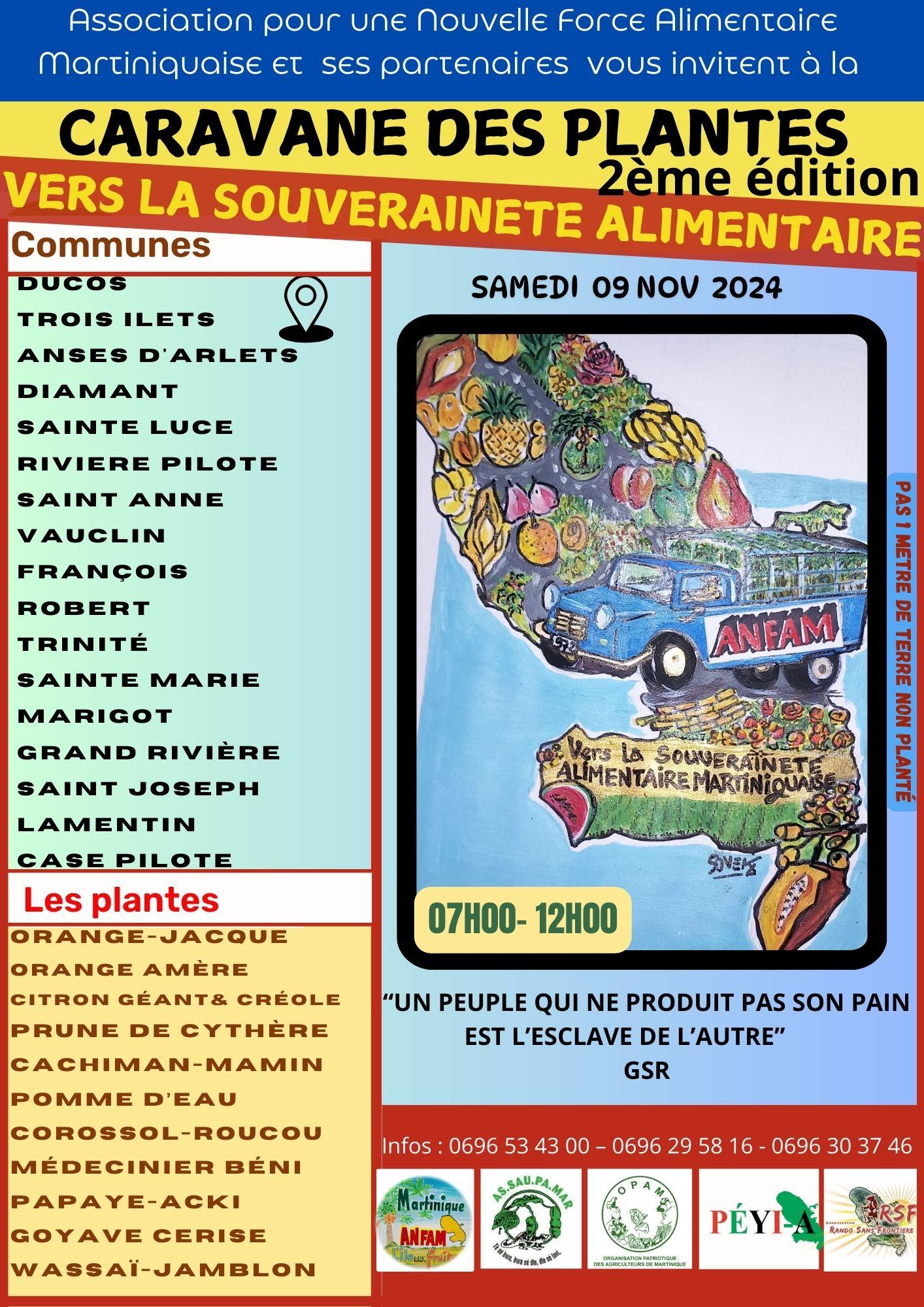 Image de couverture - La caravane des plantes