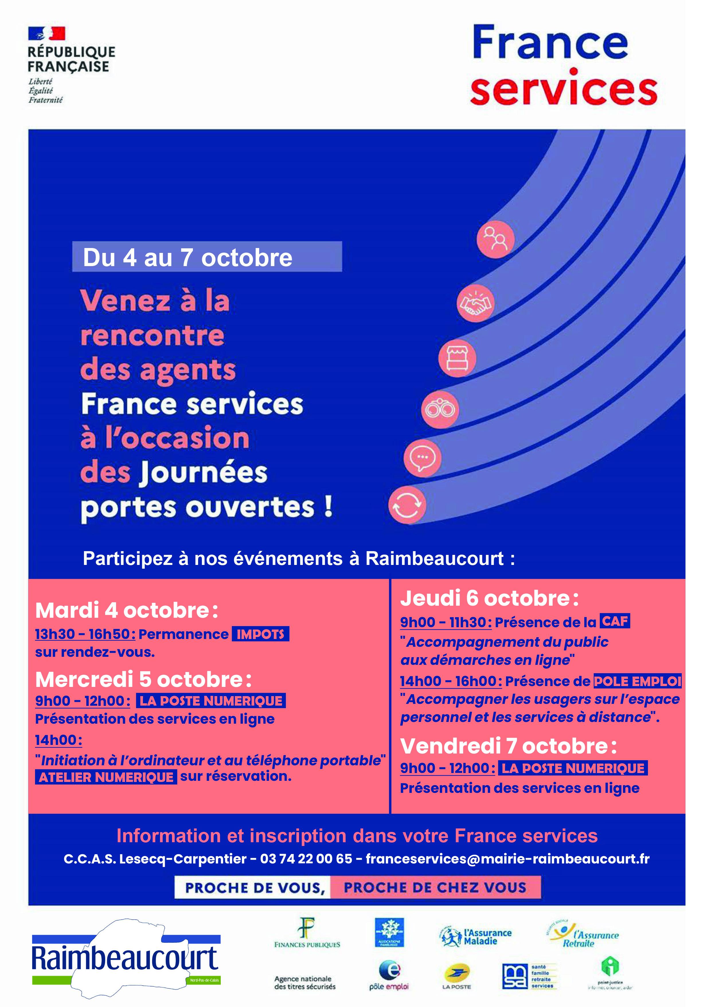 Image de couverture - Portes ouvertes France Services