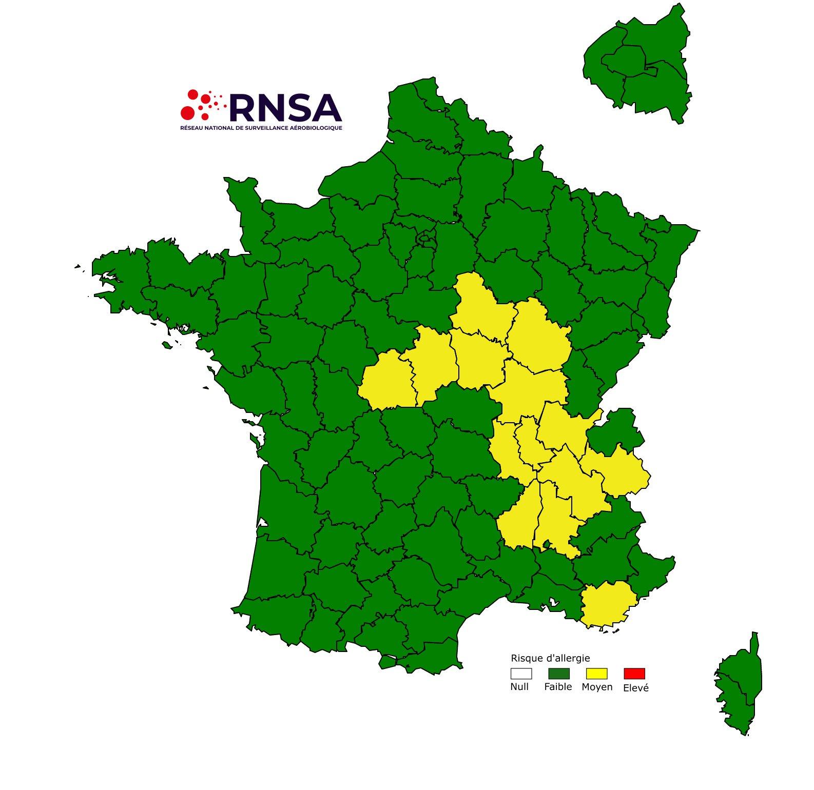 Image de couverture - INFORMATION: Réseau National de Surveillance Aerobiologique (RNSA)