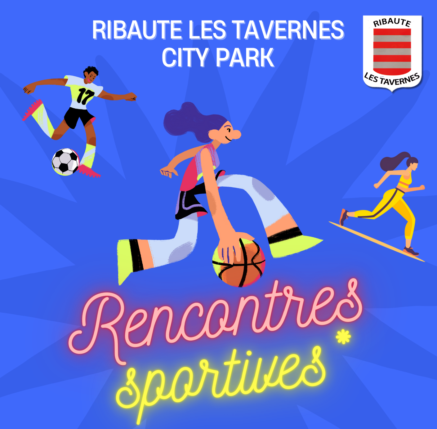 Image de couverture - Rencontres sportives ( pour les 8- 13 ans) - City Park -  samedi 14 septembre 2024 de 9h à 12h