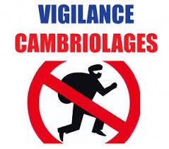 Image de couverture - VIGILANCE : Alerte Cambriolages