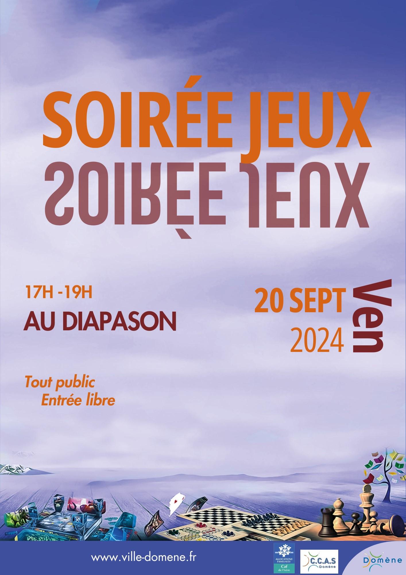 Image de couverture - Le retour des Soirées Jeux ! 