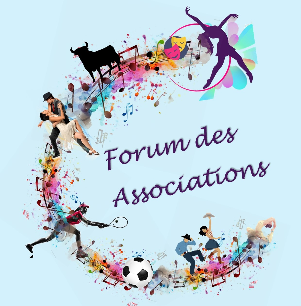 Image de couverture - Forum des associations - samedi 14 septembre de 9h à 12h au foyer